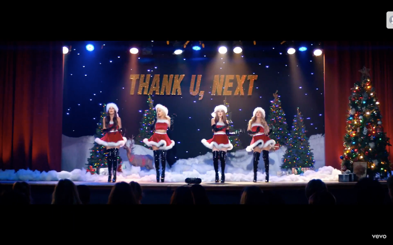 Illustration for article titled Ariana Grande's 'Thank U, Next' Video Tributes Millennial Teen Movies, Has a Message for Big Sean